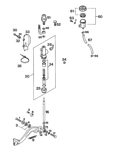 Tooth Lock Wash. Din6797-a 6,4 (KTM/HVA/GG)