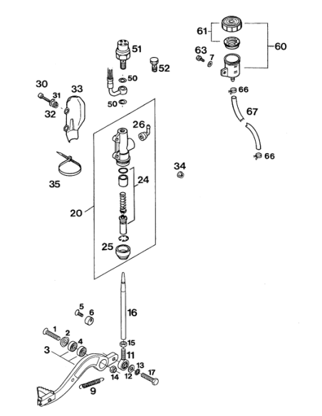 Tooth Lock Wash. Din6797-a 6,4 (KTM/HVA/GG)