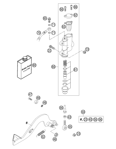 Tooth Lock Wash. Din6797-a 6,4 (KTM/HVA/GG)