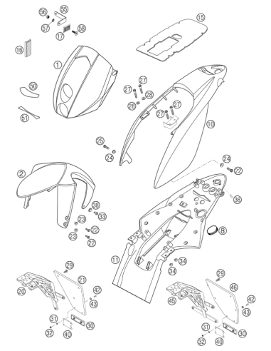 Tooth Lock Wash. Din6797-a 6,4 (KTM/HVA/GG)
