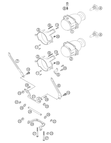 Retaining Washer DIN 6799 - 6 (KTM/HVA/GG)