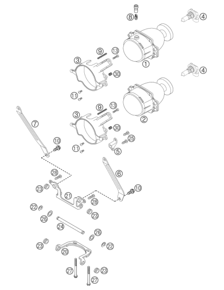 Retaining Washer DIN 6799 - 6 (KTM/HVA/GG)