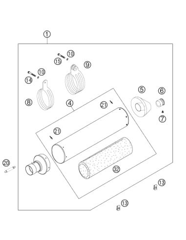 Oval Head Screw ISO 7380 M 6X8 - A2 (KTM/HVA/GG)