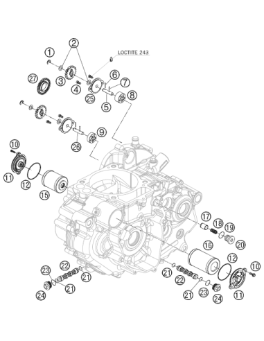 Threaded Plug DIN 908 M12x1.5 (KTM/HVA/GG)