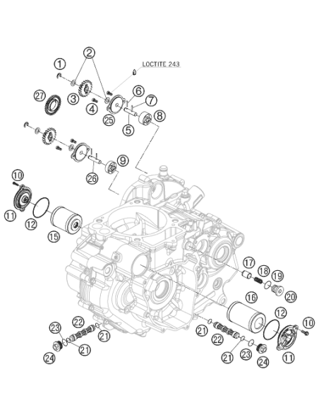 Threaded Plug DIN 908 M12x1.5 (KTM/HVA/GG)