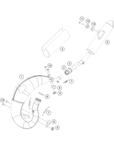 Range Change Metal Nut.m6 SS (KTM/HVA/GG) 2