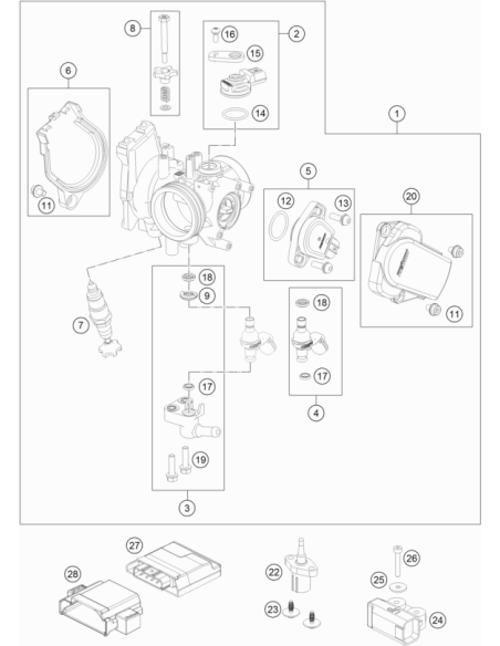 AH Screw Din0912-m 4x25 (KTM/HVA/GG)