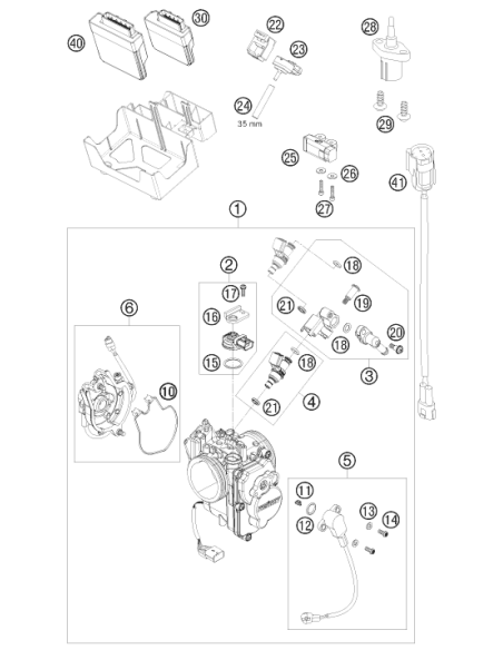 AH Screw Din0912-m 4x25 (KTM/HVA/GG)