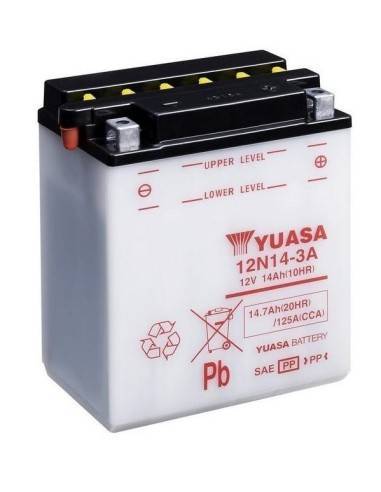 Bateria Yuasa 12N14-3A Combipack (con acido)