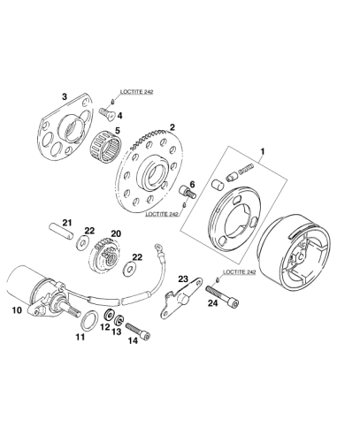 AH Screw Din0912-m 6x25 (KTM/HVA/GG)