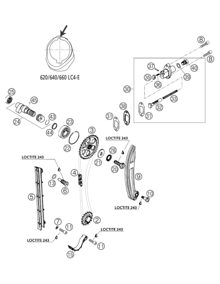 AH Screw Din0912-m 6x25 (KTM/HVA/GG)