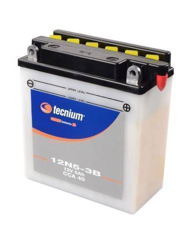 Bateria Tecnium 12N5-3B Fresh Pack (con acido)