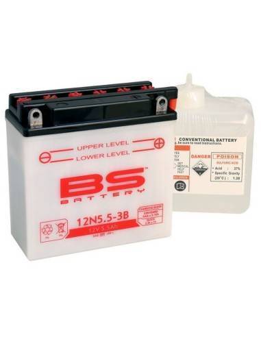 Bateria BS Battery 12N5.5-3B MF Type (con acido)