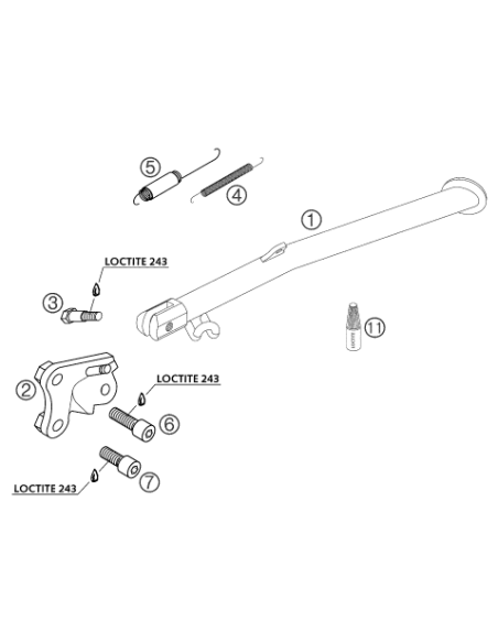 AH Screw Din0912-m10x25 10.9 (KTM/HVA/GG) St:70