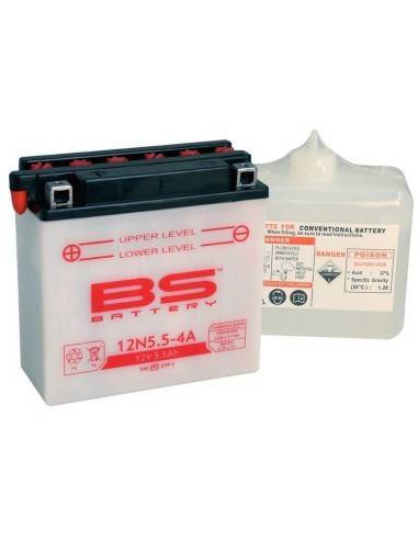 Bateria BS Battery 12N5.5-4A MF Type (con acido)