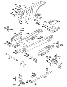 HH Screw Din0933-m 8x25 (KTM/HVA/GG)