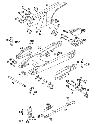 HH Screw Din0933-m 8x25 (KTM/HVA/GG)