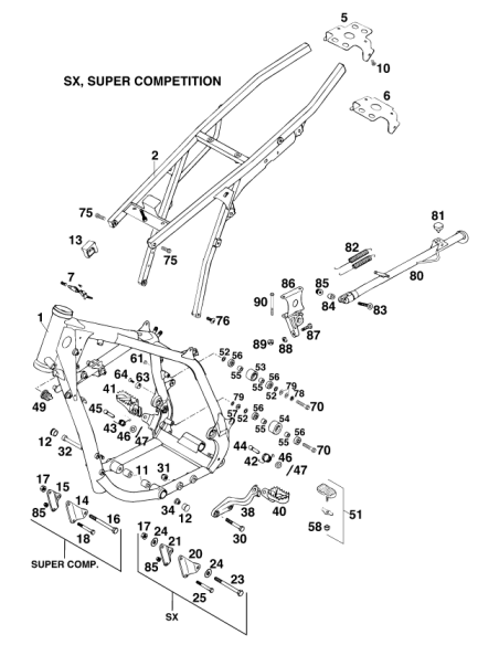 HH Screw Din0933-m 8x25 (KTM/HVA/GG)