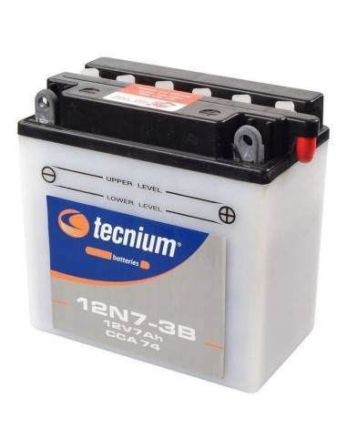 Bateria Tecnium 12N7-3B Fresh Pack (con acido)