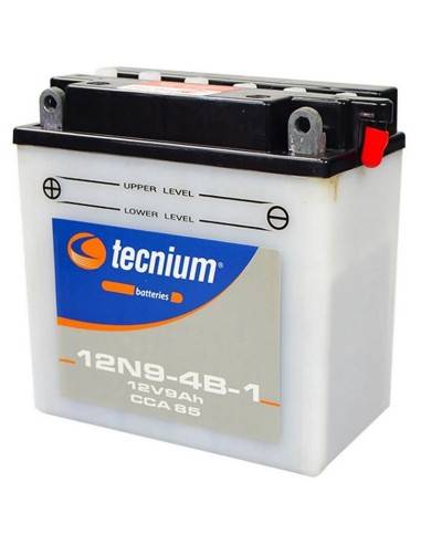 Bateria Tecnium 12N9-4B1 Fresh Pack (con acido)