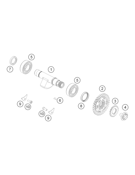Cylind. Scr. Din6912 M5x12 8.8 (KTM/HVA/GG)