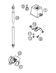 Self Locking NUT Din0985-m 4 (KTM/HVA/GG)