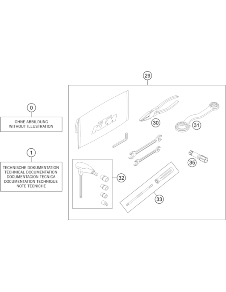 Flat Head Screw Din7985-m 4x16 (KTM/HVA/GG)