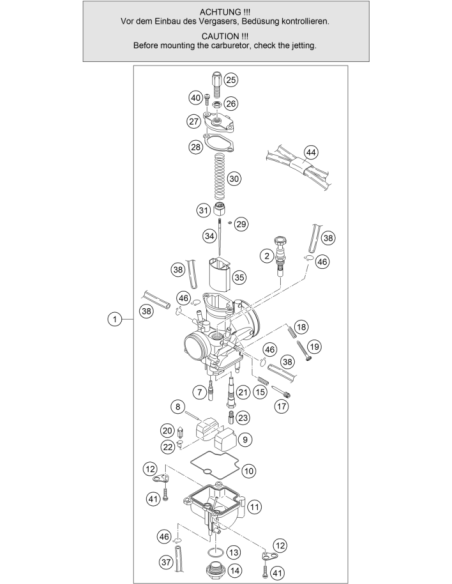 Flat Head Screw Din7985-m 4x16 (KTM/HVA/GG)