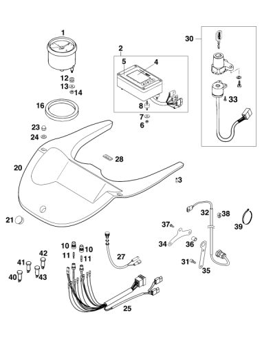 Self Locking NUT Din0985-m 5 (KTM/HVA/GG)