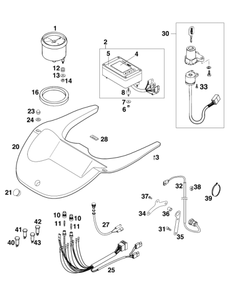 Self Locking NUT Din0985-m 5 (KTM/HVA/GG)