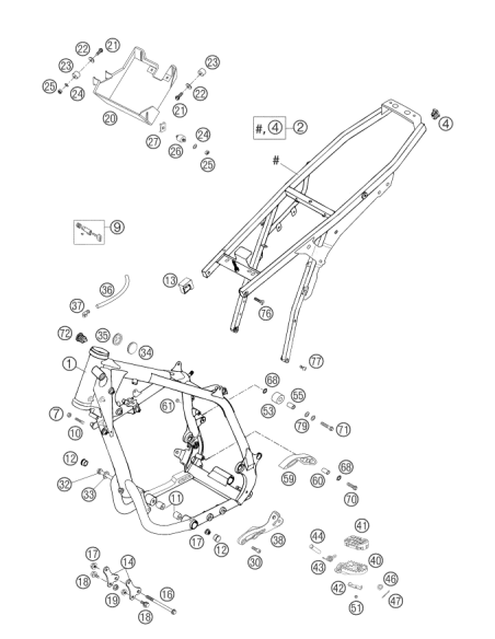 Self Locking NUT Din0985-m 5 (KTM/HVA/GG)