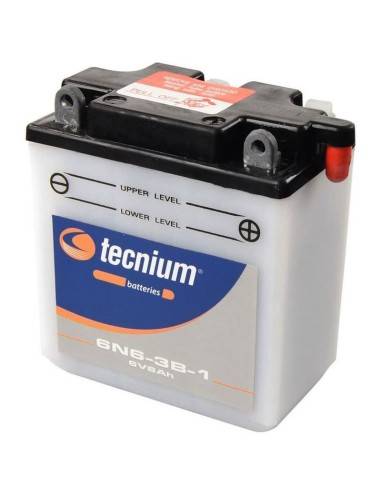 Bateria Tecnium 6N6-3B-1 Fresh Pack (con acido)