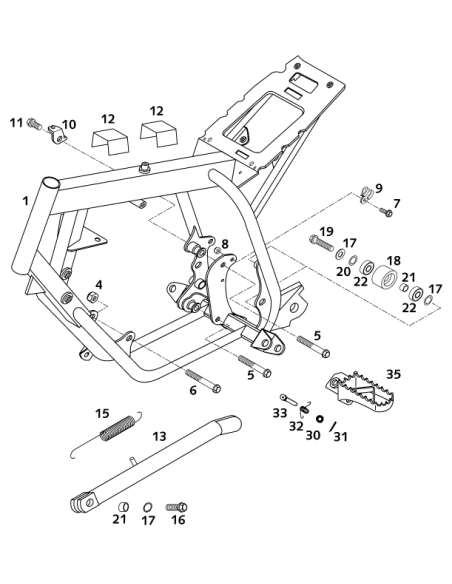 Self Locking NUT Din0985-m 5 (KTM/HVA/GG)