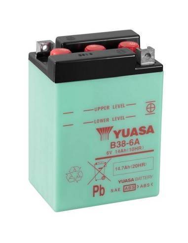 Bateria Yuasa B386A / B38-6A Dry Charged