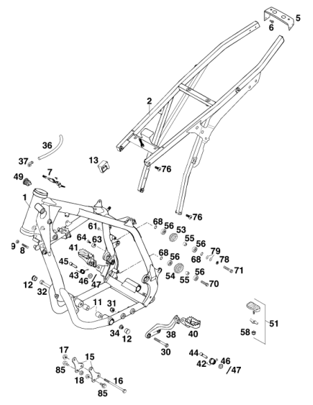 Self Lock. NUT Din985-m6-a2 (KTM/HVA/GG)