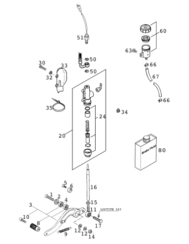 Self Locking NUT Din0985-m 8 (KTM/HVA/GG)