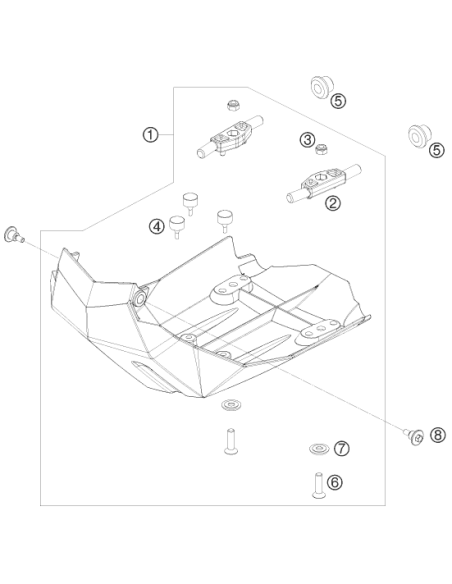 Self Locking NUT Din0985-m 8 (KTM/HVA/GG)