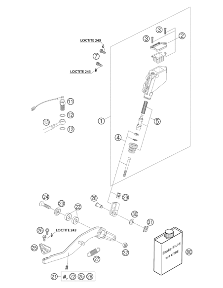 Self Locking NUT Din0985-m 8 (KTM/HVA/GG)