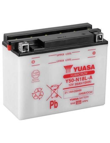 Bateria Yuasa Y50-N18L-A Combipack (con acido)
