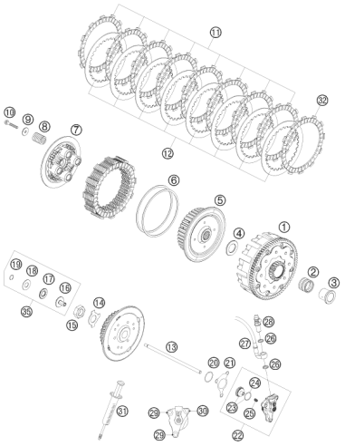 Circlip Din7993-rw12 (KTM/HVA/GG)