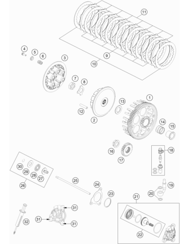 Circlip Din7993-rw12 (KTM/HVA/GG)