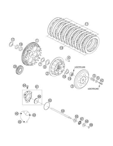 Circlip Din7993-rw12 (KTM/HVA/GG)