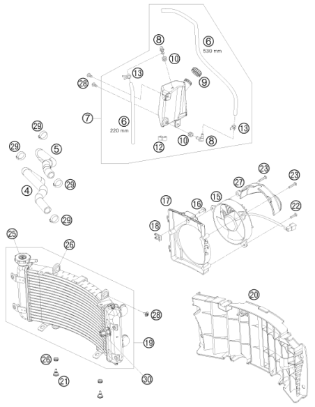 Hose Clamp Gemi 18-29 (KTM/HVA/GG) St:70