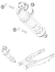 Shock Absorber 450/505 Xc-f 09 (WP)