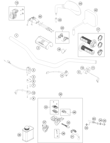 Adapter FOR Flasher Switch '98 (KTM/HVA/GG)