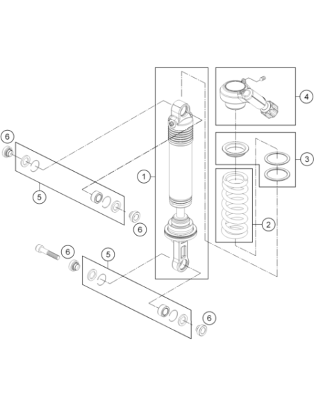 Power Adjuster Cpl. With Screw (WP)