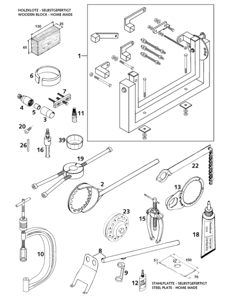 Bushing Extractor (KTM/HVA/GG)