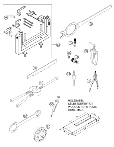 Bushing Extractor (KTM/HVA/GG)
