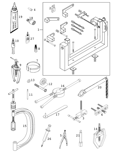 Bushing Extractor (KTM/HVA/GG)
