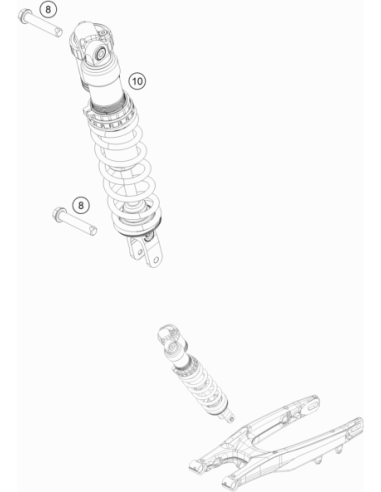 Monoshock TE 250/300 17 (WP)